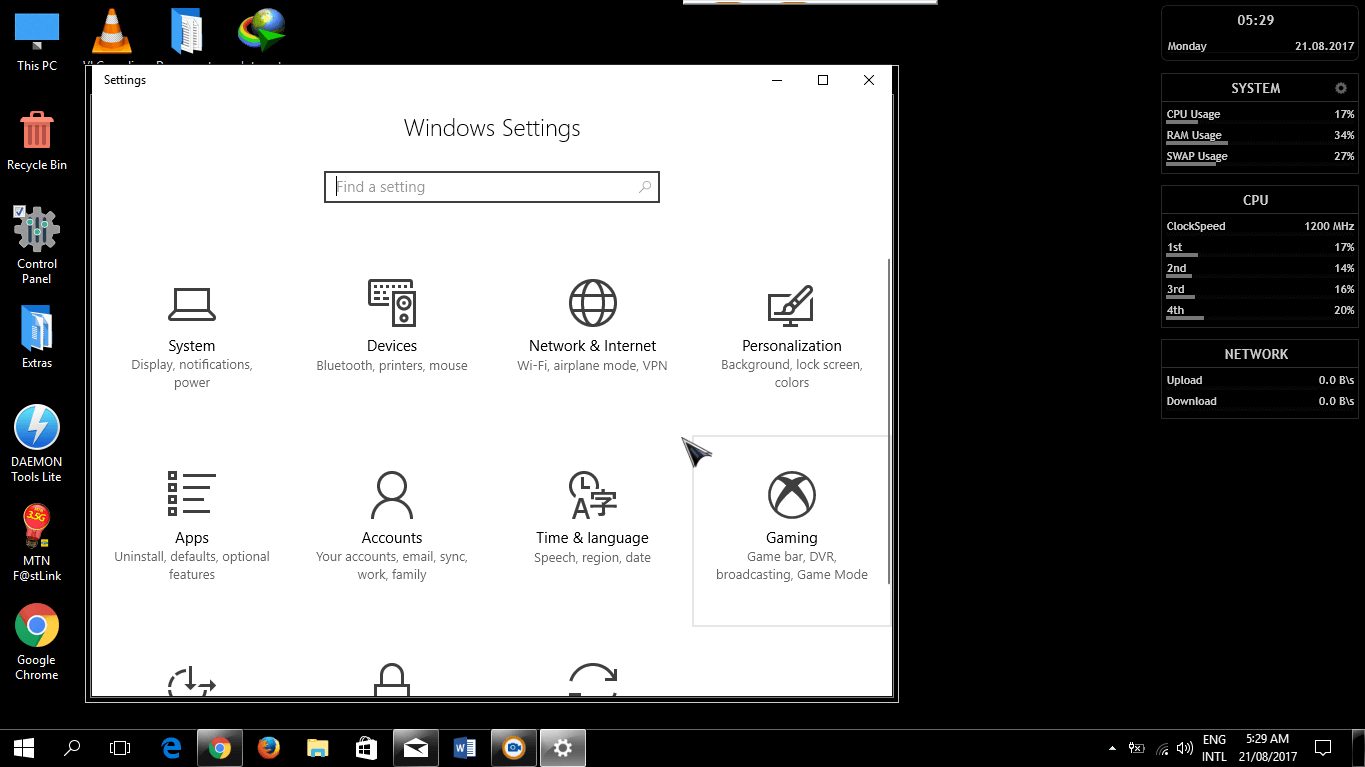 Windows 10 Pro Black Edition